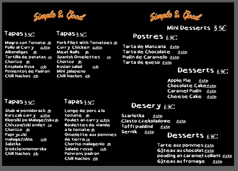 Menu Simple&good-3